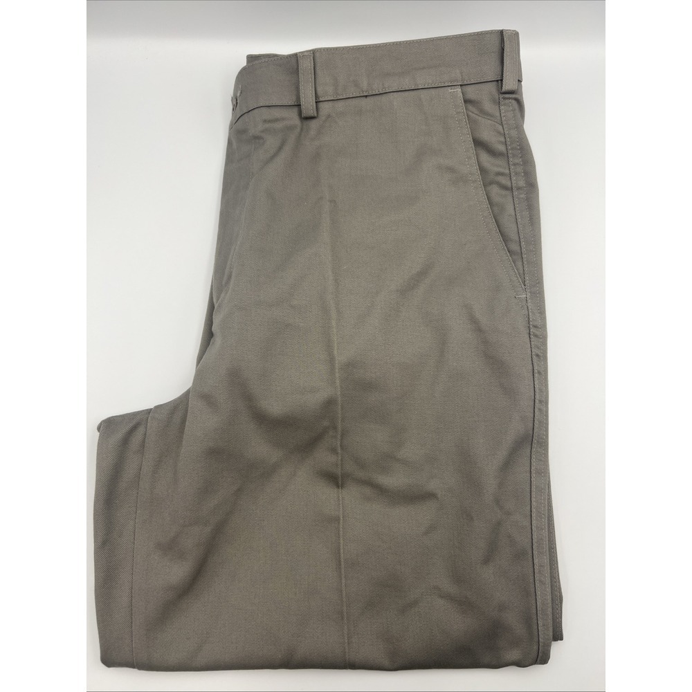 Savane Gray‎ Mens Dress Pants Slacks Size W38xL29 100% Cotton
